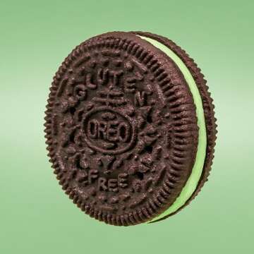 OREO Gluten Free Mint Creme Chocolate Sandwich Cookies - Delightful Treats!