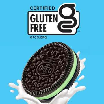 OREO Gluten Free Mint Creme Chocolate Sandwich Cookies