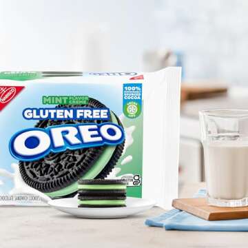 OREO Gluten Free Mint Creme Chocolate Sandwich Cookies