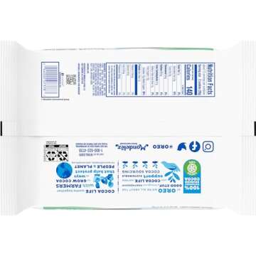 OREO Gluten Free Mint Creme Chocolate Sandwich Cookies