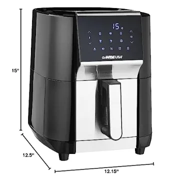 GoWISE USA 7-Quart Air Fryer with Dehydrate Function