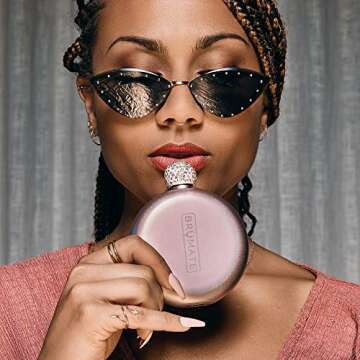 Brumate Flask by Brümate, Glitter Rose Gold, One Size,