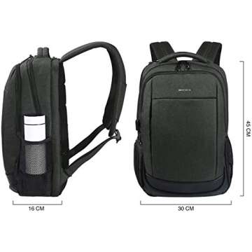 KOPACK Business Laptop Backpack - 15.6 Inch Water Resistant