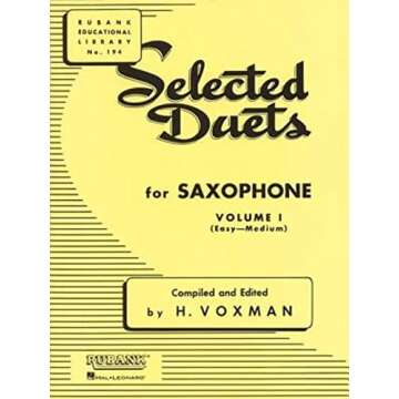 Selected Duets for Saxophone, Vol. 1: Elevate Your Music Skills