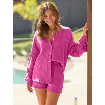 AUTOMET Women's 2-Piece Lounge Set - Oversized Comfort & Style