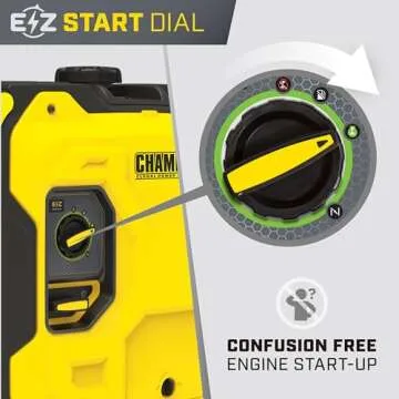 Champion Power Equipment 6500-Watt RV Ready Portable Inverter Generator with Quiet Technology and CO Shield