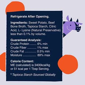 Creamy Sweet Potato & Beef Dog Treats for All Dogs