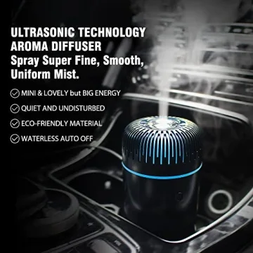Unee Car Diffuser - Essential Oil Mini Humidifier