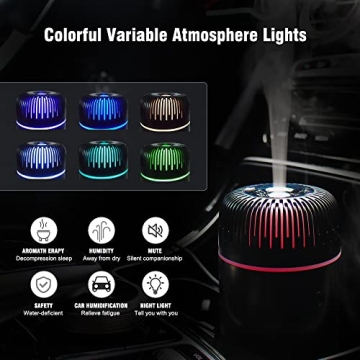 Unee Car Diffuser - Essential Oil Mini Humidifier