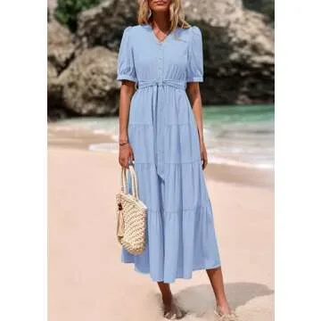 PRETTYGARDEN Women's Summer Midi Dress for Every Occasion