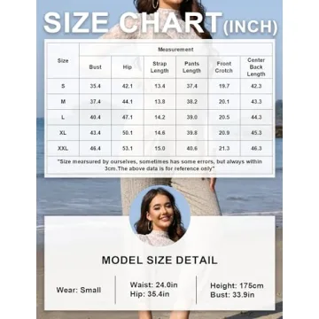 Ekouaer Women V Neck Ribbed Jumpsuit with Pockets