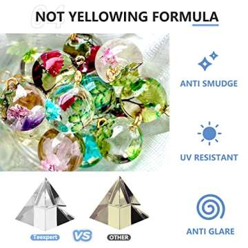 Teexpert 1 Gallon Crystal Clear Epoxy Resin Kit for DIY