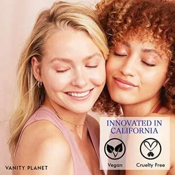 Vanity Planet LEDA Blue LED Silicone Face Brush Deep Cleansing