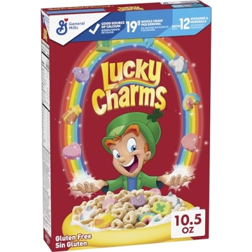Lucky Charms Gluten Free Cereal with Marshmallows & Trap - 10.5 OZ