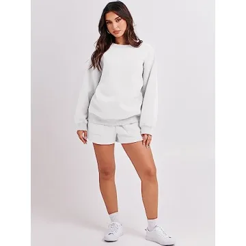 Comfortable Women’s ANRABESS Sweat Shorts Set 2024