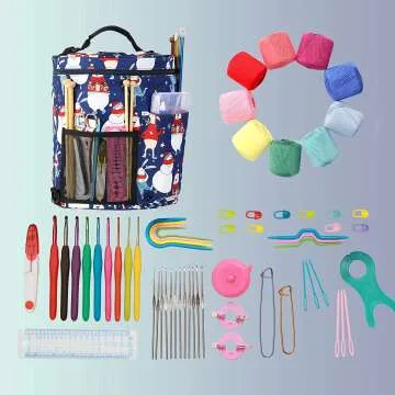 Looen Yarn Storage Tote for Knitting and Crochet