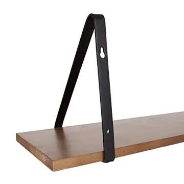 Kate and Laurel Soloman Wooden Shelves Set - Rustic Charm