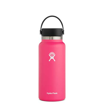 Hydro Flask Water Bottle Wide Mouth 32 oz in Watermelon
