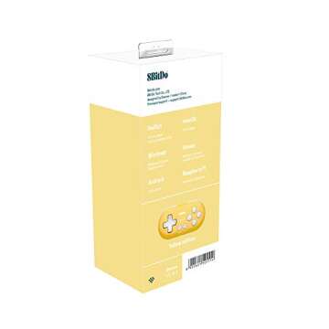 8Bitdo Zero 2 Bluetooth Key Chain Sized Mini Controller for Nintendo Switch, Windows, Android and macOS (Yellow Edition)