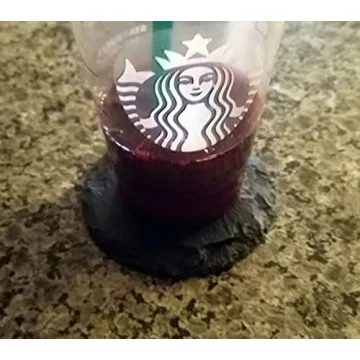 Personalized Monogram Slate Coasters - Perfect Gift Set