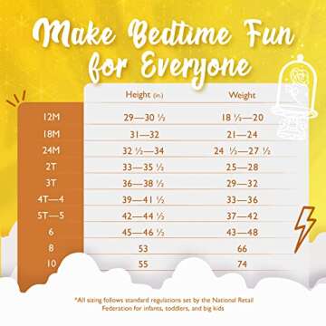 Disney Girls' Princess Fantasy Gown Nightgown, BELLE SHINES 3, 3T