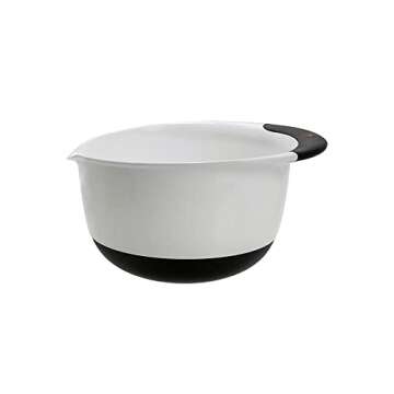 Versatile OXO Plastic Mixing Bowl for Effortless Mixing