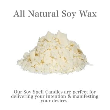 Self Love Candle with Pink Crystals | Natural 9 oz Wax