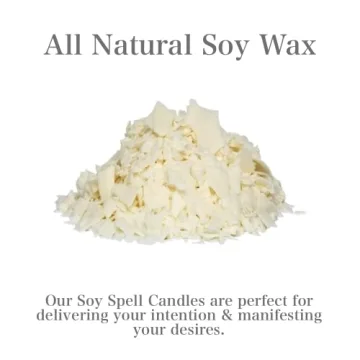 Self Love Candle with Pink Crystals | Natural 9 oz Wax