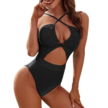 Blooming Jelly High Waisted Sexy Monokini Swimsuit