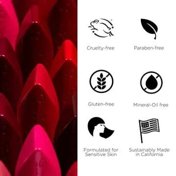 BESAME Cherry Red Lipstick 1935 Vintage Cool Dark Red