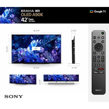 Sony 42 Inch 4K Ultra HD OLED Smart TV with PS5 Features