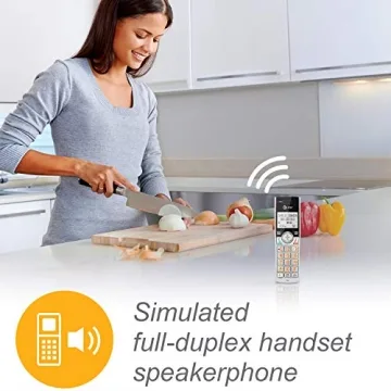 AT&T DECT 6.0 Cordless Phone System with 3 Handsets