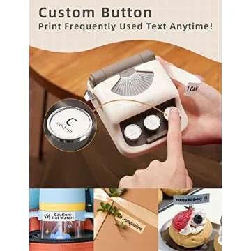 MakeID Q1 Label Maker with Bluetooth & HD Printing