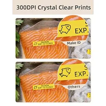 MakeID Q1 Label Maker with Bluetooth & HD Printing