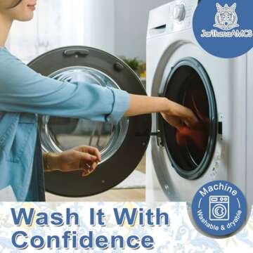 JarThenaAMCS Lemon Kitchen Dish Towel 18 x 28 Blue Yellow Lemon Dishcloth Watercolor Farmhouse Lemon Decorative Hand Drying Tea Towel for Spring Summer Kitchen Cooking Baking Cleaning