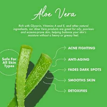 Urban Hydration Bright & Balanced Aloe Vera Leaf Face Wash | Gentle, Hydrates, Detoxes, Fights Acne, Anti-Aging Benefits For All Skin Types, Leaves Skin Moisturized and Smooth | 6 Fl Ounce