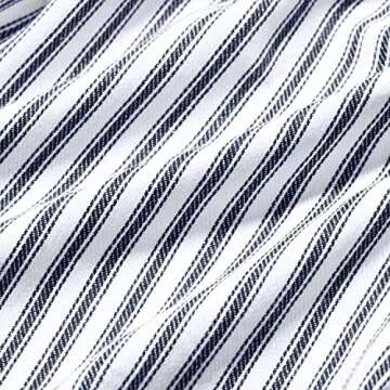Stylish Navy Blue Cotton Kitchen Towels Set of 3