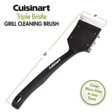 Cuisinart CCB-100 Triple Bristle Grill Cleaning Brush