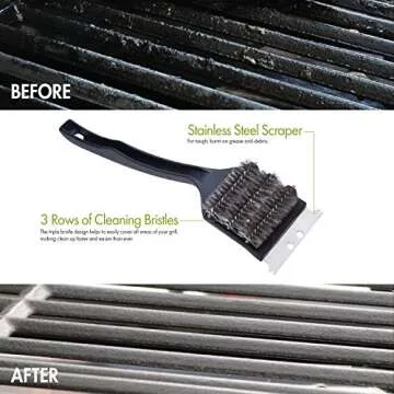 Cuisinart CCB-100 Triple Bristle Grill Cleaning Brush