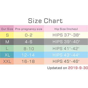 Suekaphin Womens Maternity Panties Maternity Underwear Pregnancy Postpartum Under Bump Brief,Sort B,Medium