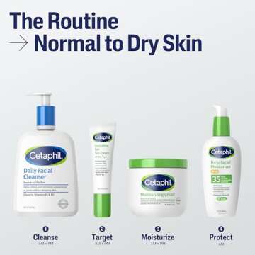 Cetaphil Face Wash, Daily Facial Cleanser for Sensitive, Combination to Oily Skin, 4 Oz 3 Pack, Gentle Foaming, Soap Free, Hypoallergenic