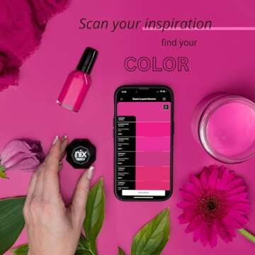 Nix Mini 3 Color Sensor - Paint Color Matching, CMYK, RGB, HEX. - Real-Life eyedropper Tool - for Painters, Graphic Designers, and More.