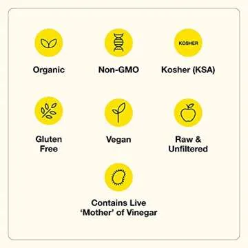 Bragg Organic Raw Apple Cider Vinegar, 32 Ounce - 1 Pack