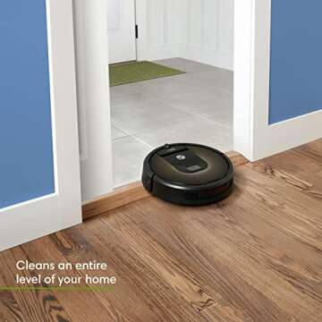 iRobot Roomba 981 Robot Vacuum-Wi-Fi Connected Mapping, Works with Alexa, Ideal for Pet Hair, Carpet...