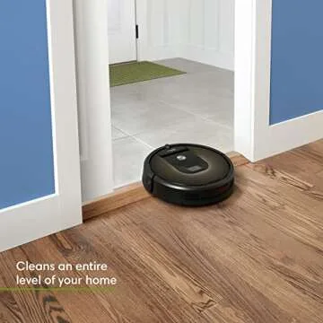 iRobot Roomba 981 Robot Vacuum-Wi-Fi Connected Mapping, Works with Alexa, Ideal for Pet Hair, Carpet...