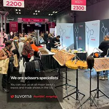 Suvorna 5.5" Multicolor Hair Cutting Scissors Professional, Shears for Hair Cutting, Hair Cutting Shears, Professional Hair Scissors, Barber Scissors, Hair Shears Professional for men, women, adults.