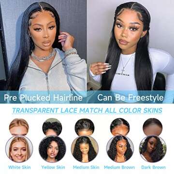 30 Inch HD Lace Front Wigs for Women - Virgin Hair
