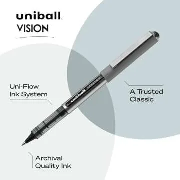 Uni-Ball Vision Rollerball Pens Perfect for Every Writer