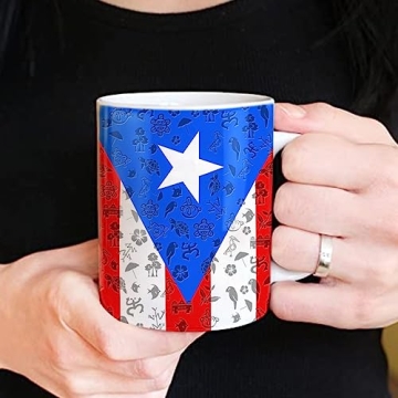 Lotacy Puerto Rico Ceramic Mug - Cultural Gift Idea
