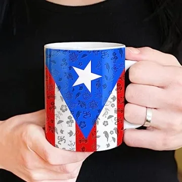 Lotacy Puerto Rico Ceramic Mug - Cultural Gift Idea